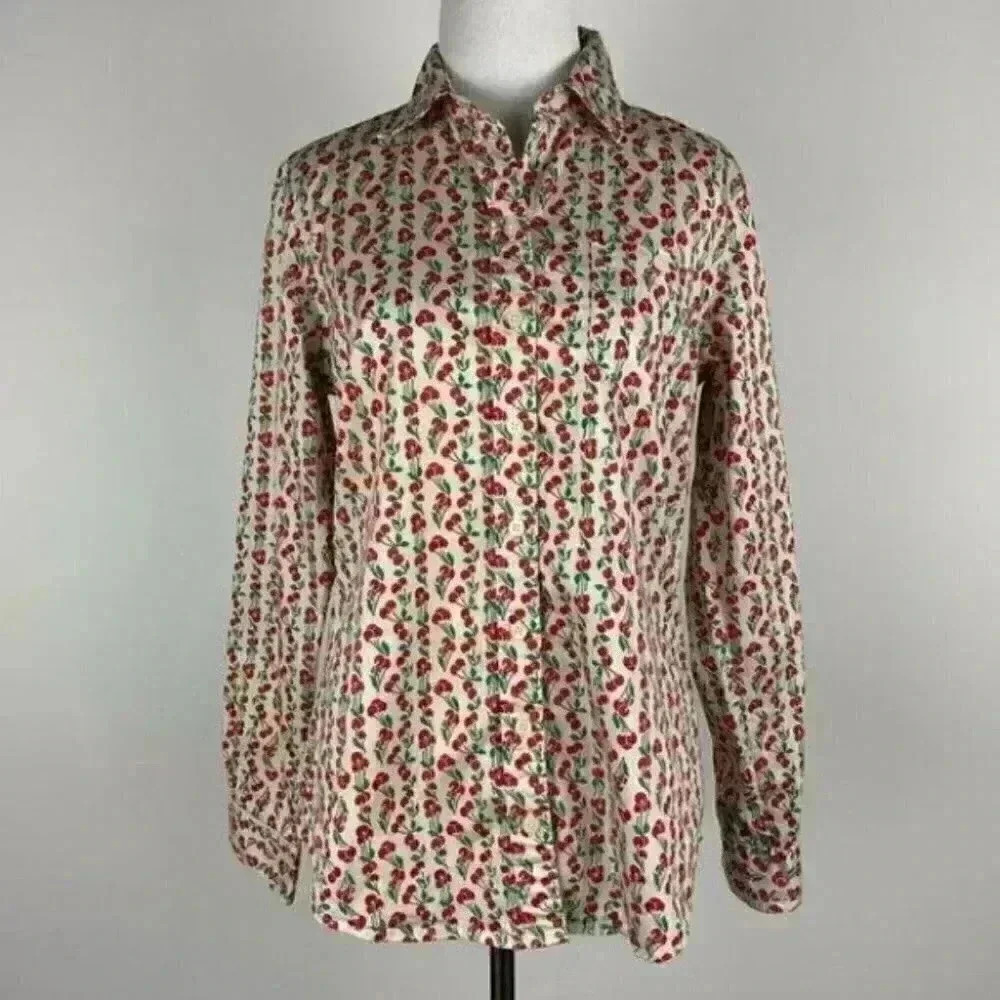 C Wonder top S Multicolored cherry graphic print